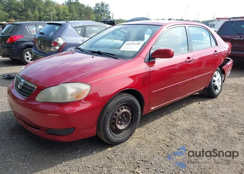 2006 Toyota Corolla Le z USA, uszkodzony, nr VIN JTDBR32EX60069652